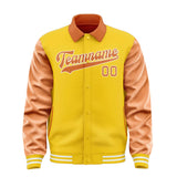 Custom Gold Orange Jacket