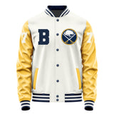 Buffalo Sabres #77 JJ Peterka Varsity Letter Jacket
