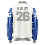 Detroit Lions #26 Jahmyr Gibbs Varsity Letter Jacket