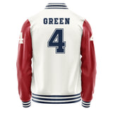 Houston Rockets #4 Jalen Green Varsity Letter Jacket