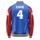 Buffalo Bills #4 James Cook Varsity Letter Jacket