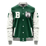 Boston Celtics #7 Jaylen Brown Varsity Letter Jacket