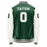 Boston Celtics #0 Jayson Tatum Varsity Letter Jacket