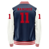 Cleveland Guardians #11 José Ramirez Varsity Letter Jacket