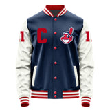 Cleveland Guardians #11 José Ramirez Varsity Letter Jacket