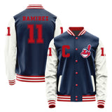 Cleveland Guardians #11 José Ramirez Varsity Letter Jacket
