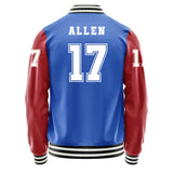 Buffalo Bills #17 Josh Allen Varsity Letter Jacket