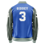 Chicago Bulls #3 Josh Giddey Varsity Letter Jacket
