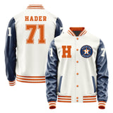 Houston Astros #71 Josh Hader Varsity Letter Jacket