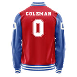 Buffalo Bills #0 Keon Coleman Varsity Letter Jacket