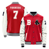 Boston Red Sox #7 Masataka Yoshida Varsity Letter Jacket