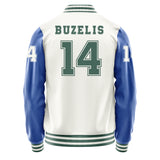 Chicago Bulls #14 Matas Buzelis Varsity Letter Jacket