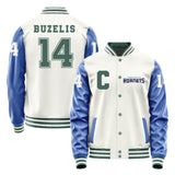 Chicago Bulls #14 Matas Buzelis Varsity Letter Jacket