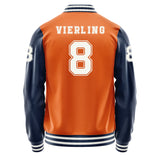 Detroit Tigers #8 Matt Vierling Varsity Letter Jacket