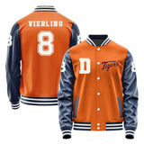 Detroit Tigers #8 Matt Vierling Varsity Letter Jacket