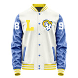 Las Vegas Raiders #98 Maxx Crosby Varsity Letter Jacket