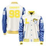 Las Vegas Raiders #98 Maxx Crosby Varsity Letter Jacket
