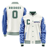 Charlotte Hornets #0 Miles Bridges Varsity Letter Jacket