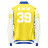 Las Vegas Raiders #39 Nate Hobbs Varsity Letter Jacket