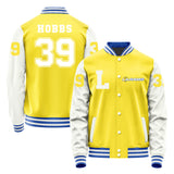 Las Vegas Raiders #39 Nate Hobbs Varsity Letter Jacket