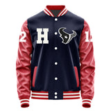 Houston Texans #12 Nico Collins Varsity Letter Jacket