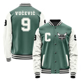 Chicago Bulls #9 Nikola Vučević Varsity Letter Jacket