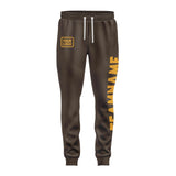 Custom Brown Yellow Pants