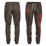 Custom Brown Red Pants