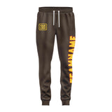 Custom Brown Gold Pants