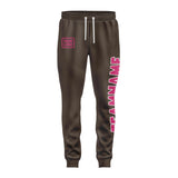 Custom Brown Pink Pants