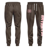 Custom Brown Light Pink Pants