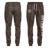 Custom Brown Gray Pants