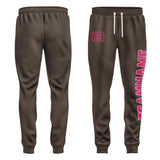 Custom Brown Pink Pants