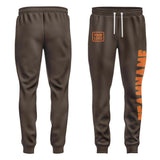 Custom Brown Orange Pants