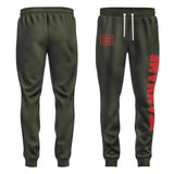 Custom Olive Red Pants