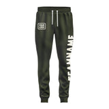 Custom Olive Cream Pants