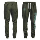 Custom Olive Blue Green Pants