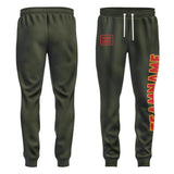 Custom Olive Red Pants