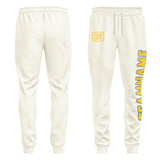 Custom Cream Gold Pants