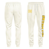 Custom Cream Gold Pants