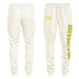 Custom Cream Gold Pants