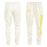 Custom Cream Light Yellow Pants