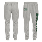 Custom Gray Green Pants
