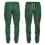 Custom Green Black Pants