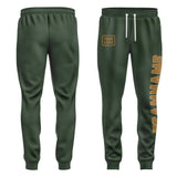 Custom Dark Green Khaki Pants