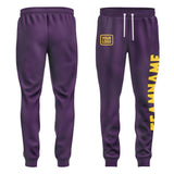 Custom Purple Gold Pants