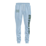 Custom Light Blue Blue Green Pants