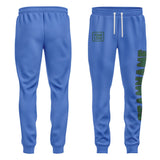 Custom Sky Blue Green Pants