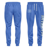 Custom Sky Blue Light Blue Pants