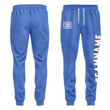 Custom Sky Blue Cream Pants